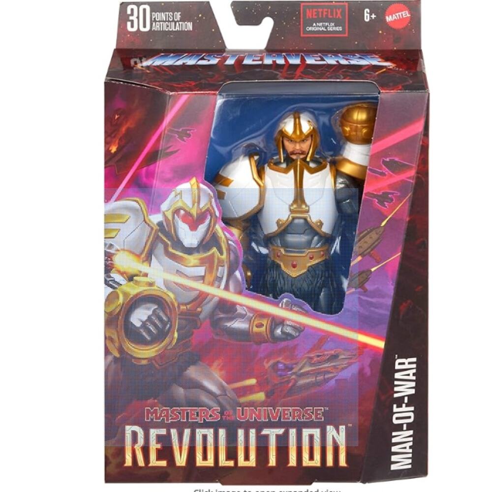 Masters of the Universe: Revolution Man-of-War Deluxe Action Figure – 7-Inch
